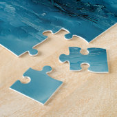 Mystisch maanverlicht berglandschap legpuzzel (Zijkant)