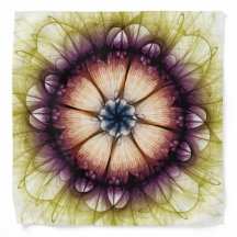 Mystisch, magisch, bloemtisch patroon