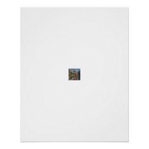 Mystisch oog Hand Bergmeer Perfect Poster