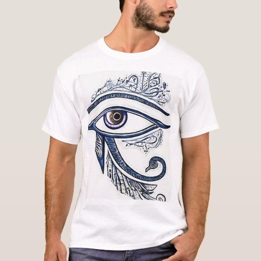 Mystisch oog van bescherming. t-shirt (Voorkant)