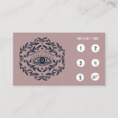 Mystisch oogje en Roos wijnstokken Magisch Boho So Klantenkaartje (Voorkant)