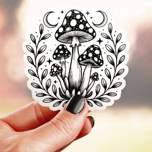 Mystisch Paddenstoelenbos Sticker