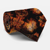 Mystisch patroon stropdas (Opgerold)