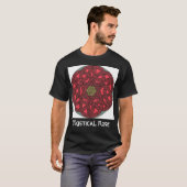 Mystisch Roos shirt (donker) (Voorkant volledig)