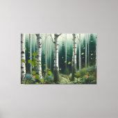 Mystisch Woud Canvas Afdruk (Voorkant)