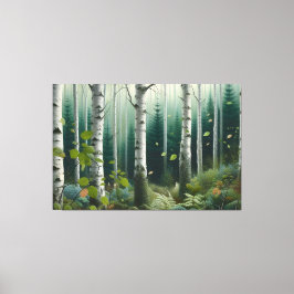Mystisch Woud Canvas Afdruk