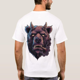 Mystische Gehoornde Beer T-shirt