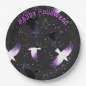 Mystische koeien papieren bordje (Voorkant)