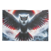 Mystische Kosmische Hemelse Uil Kussensloop (Achterkant)