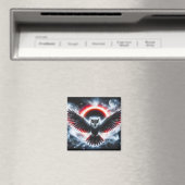 Mystische Kosmische Hemelse Uil Magneet (Insitu (Vaatwasser))