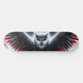Mystische Kosmische Hemelse Uil Persoonlijk Skateboard (Horizontaal)