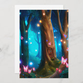 Mystische kunst kaart (Voorkant / Achterkant)