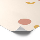 Mystische ogen naadloos patroon, mystieke achtergr poster (Hoek)