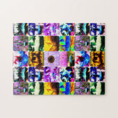 Mystische paddenstoelen van het noordwesten van de legpuzzel (Horizontaal)