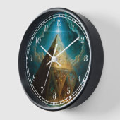 Mystische piramide Visionary Art (Hoek)