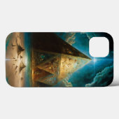 Mystische piramide Visionary Art Case-Mate iPhone Case (Achterkant (horizontaal))