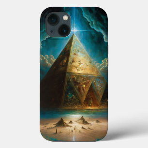 Mystische piramide Visionary Art Case-Mate iPhone Case