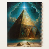 Mystische piramide Visionary Art Planner (Achterkant)