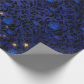 Mystische sterren cadeaupapier (Hoek)