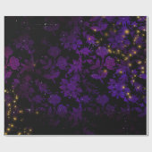 Mystische sterren cadeaupapier (Vlak)