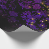 Mystische sterren cadeaupapier (Hoek)