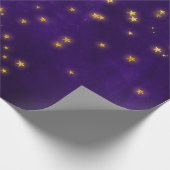 Mystische sterren cadeaupapier (Hoek)