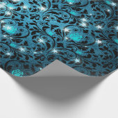 Mystische sterren cadeaupapier (Hoek)