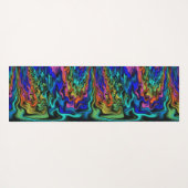 Mystische vlammen yogamat (Achterkant (horizontaal))