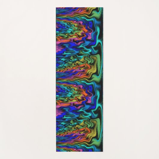 Mystische vlammen yogamat (Voorkant)