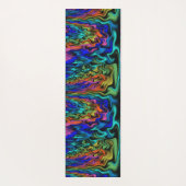 Mystische vlammen yogamat (Achterkant)