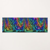 Mystische vlammen yogamat (Voorkant (horizontaal))