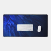 Mystische vleugels met diepblauwe veren bureaumat (Keyboard & Muis)