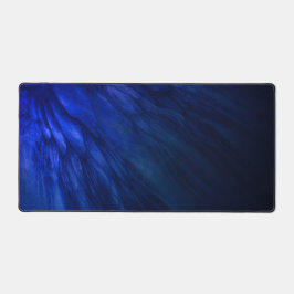 Mystische vleugels met diepblauwe veren bureaumat