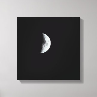 Mystische Vollemaan Canvasprint – Nachtelijke Maan Canvas Afdruk