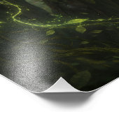 Mystische Wald-Magierin – Fantasy Natur Poster (Hoek)