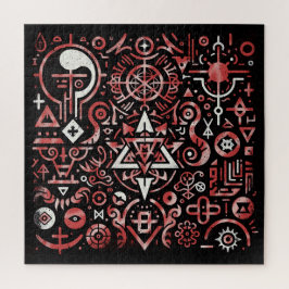 Mystisches Puzzle Legpuzzel