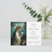 Mystitisch Roos kan kruipen Kaart (Staand voorkant)