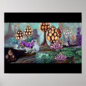 Mysts van de Glowshrooms Poster (Voorkant)
