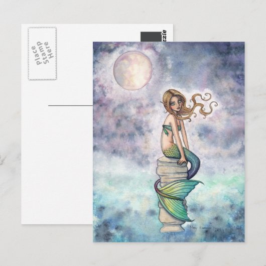 Mysty Mermaid Briefkaart (Voorkant / Achterkant)