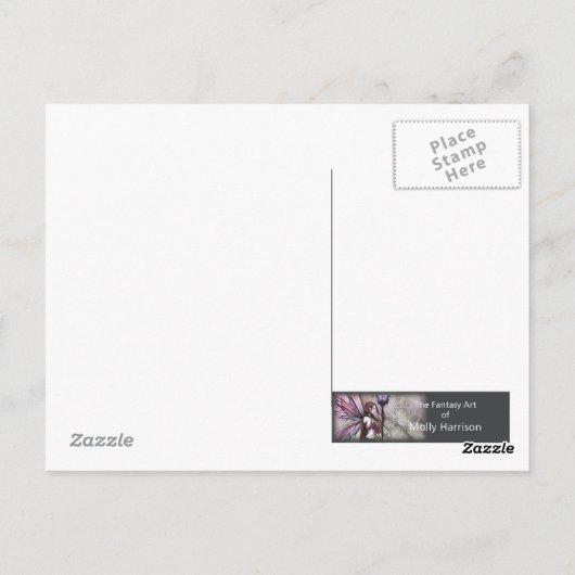 Mysty Mermaid Briefkaart (Achterkant)