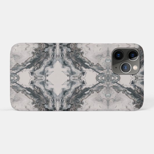Myth Born of Stone – Symmetric Darkscape Case-Mate iPhone Case (Achterkant (horizontaal))
