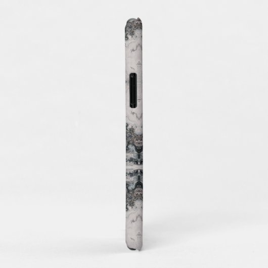 Myth Born of Stone – Symmetric Darkscape Case-Mate iPhone Case (Achterkant/rechts)