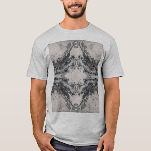 Myth Born of Stone – Symmetric Darkscape T-shirt (Voorkant)