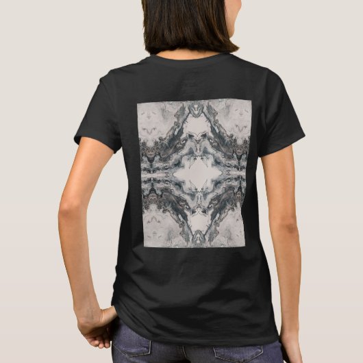 Myth Born of Stone – Symmetric Darkscape T-shirt (Achterkant)