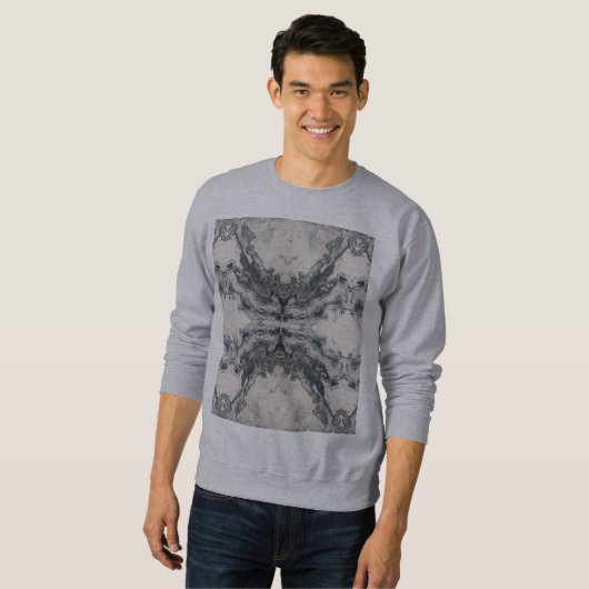 Myth Born of Stone – Symmetric Darkscape Trui (Voorkant volledig)