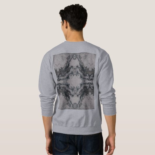 Myth Born of Stone – Symmetric Darkscape Trui (Achterkant volledig)