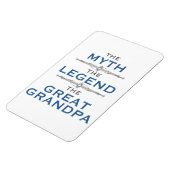Myth Legend Great Grandpa Magneet (Linkerzijde)