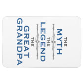 Myth Legend Great Grandpa Magneet (Horizontaal)