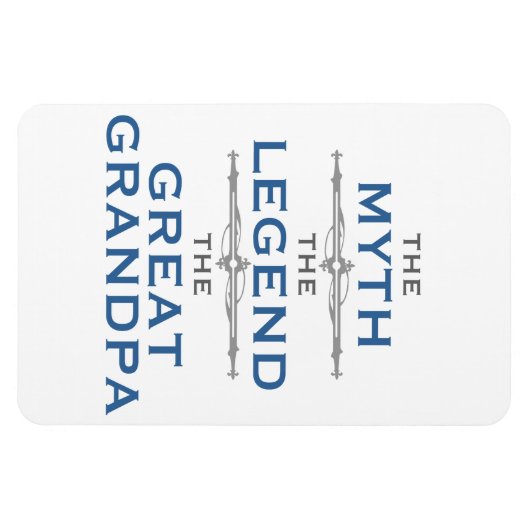 Myth Legend Great Grandpa Magneet (Horizontaal)