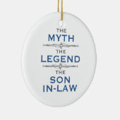 Myth Legend Son-in-law Keramisch Ornament (Rechts)